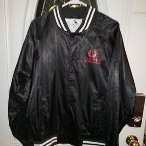 NWOT Augusta Sportswear Lg Caesars Entertainment Satin Bomber Jacket